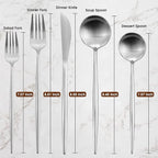 20-Piece Stainless Steel Silverware Set - Image 2