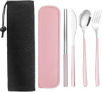 Portable Travel Utensils Set by TWUTGAYW