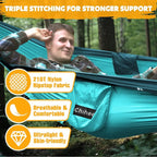 Chihee Ultra-Light Travel Camping Hammock Pop-up Net Hammock 660lbs Load - Image 2