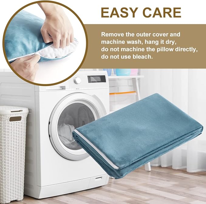 Ivellow Memory Foam Travel Pillow Compressible Camping Pillow - Image 6