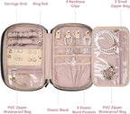 Jewelry Travel Case Organizer for Necklaces, Soft Sided - Image 3