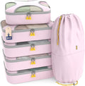 Shacke 6 Set Packing Cubes for Travel by Shacke