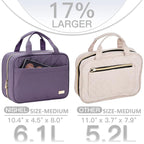 NISHEL Travel Toiletry Bag for women, Portable Hanging Organizer for - Image 3