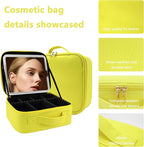 Travel Makeup Bag for Women and Makeup Artists Cosmetic Organizer Large Makeup - Image 6