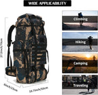 Hiking Backpack for Men 70L/100L Camping Backpack Military Rucksack Molle 3 - Image 4