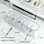 Yesesion 2 Pack Cord Organizer Box - Image 4