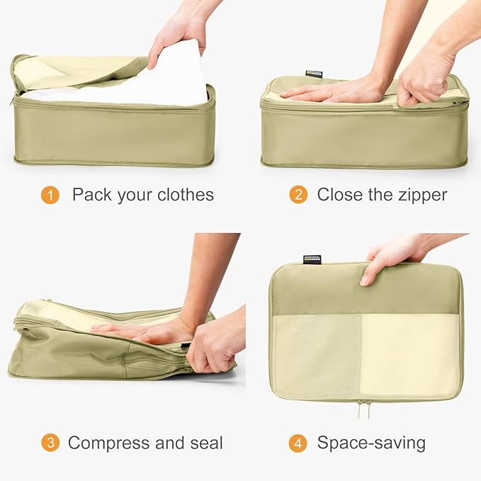 5 Set Compression Packing Cubes - Image 4
