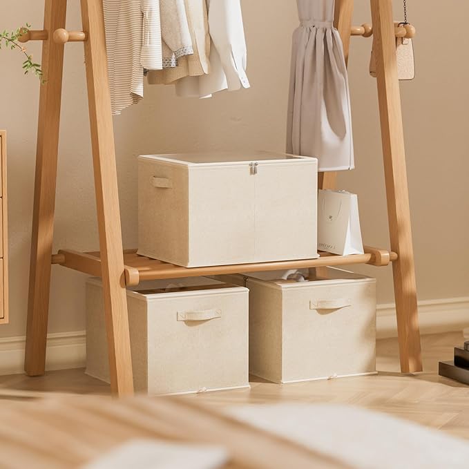 Shoe Organizer for Closet, 2 Pack Sturdy Shoe Storage Bins - Image 7