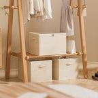 Shoe Organizer for Closet, 2 Pack Sturdy Shoe Storage Bins - Image 7