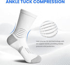 IRAMY Crew Compression Socks Athletic Running Socks - Image 2
