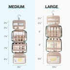 BAGSMART Toiletry Bag Hanging Travel Makeup Organizer - Image 3