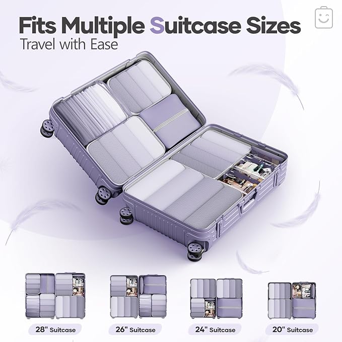 Veken 9/11 Set Compression Packing Cubes - Image 8
