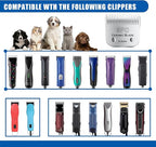 5FC# Detachable Pet Dog Grooming Clipper Ceramic Blade,Compatible with Andis Size 5FC Cut Length 1/4”(6.3mm),Compatible with andis/wahl/Oster Dog Clippers 1PCS