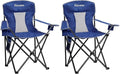 Mesh Folding Camping Chairs for Adults, Oversized Portable Outdoor Chairs by VOYSIGN