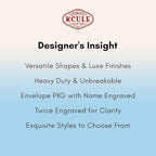 Customized Stainless Steel Luggage Tags: Personalize Your Suitcases, and Bags - Image 7