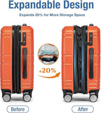 KYME Carry On Luggage 22x14x9 Airline Approved - Image 2