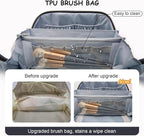 Travel Makeup Bag Organizer Cosmetic Bag: 3 Pcs Set Make up Bags - Image 4