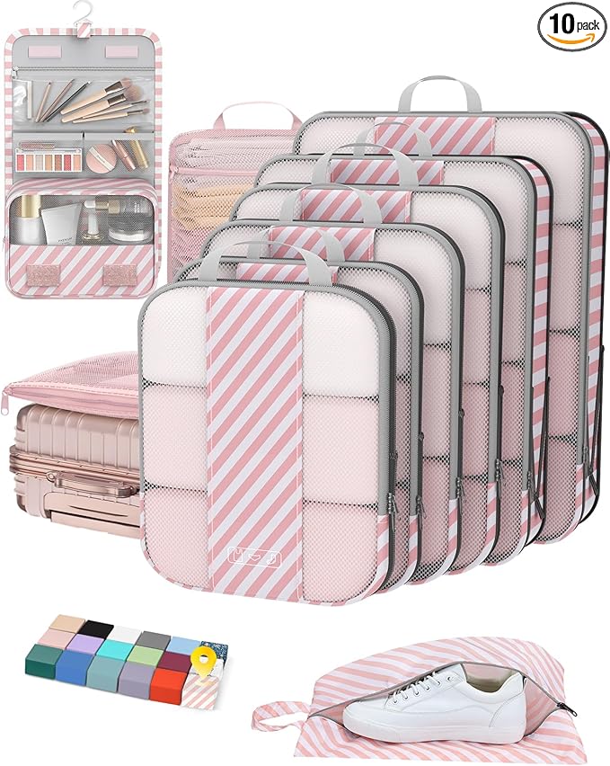 10 Set Compression Packing Cubes by OlarHike