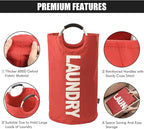 DOKEHOM 125L X-Large Collapsible Washing Laundry Basket Bag - Image 7
