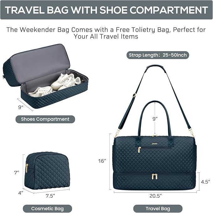 Travel Weekender Bags for Women - Image 3