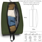 Shoe Bags for Travel Waterproof Odor Absorbing Lightweight Golf Soccer Shoe - Image 8