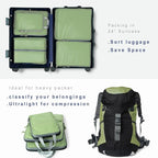 BAGAIL 6 Set Ultralight Compression Packing Cubes Packing Organizer - Image 6