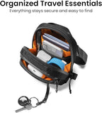 tomtoc Aviator-T37 X-Pac Travel Crossbody RFID Blocking Bag, Holds 4-6 Passports - Image 4
