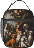 Dog Insulated Lunch Box for Women Men Dog Lunch Bag for Travel, or Fishing by cromcu