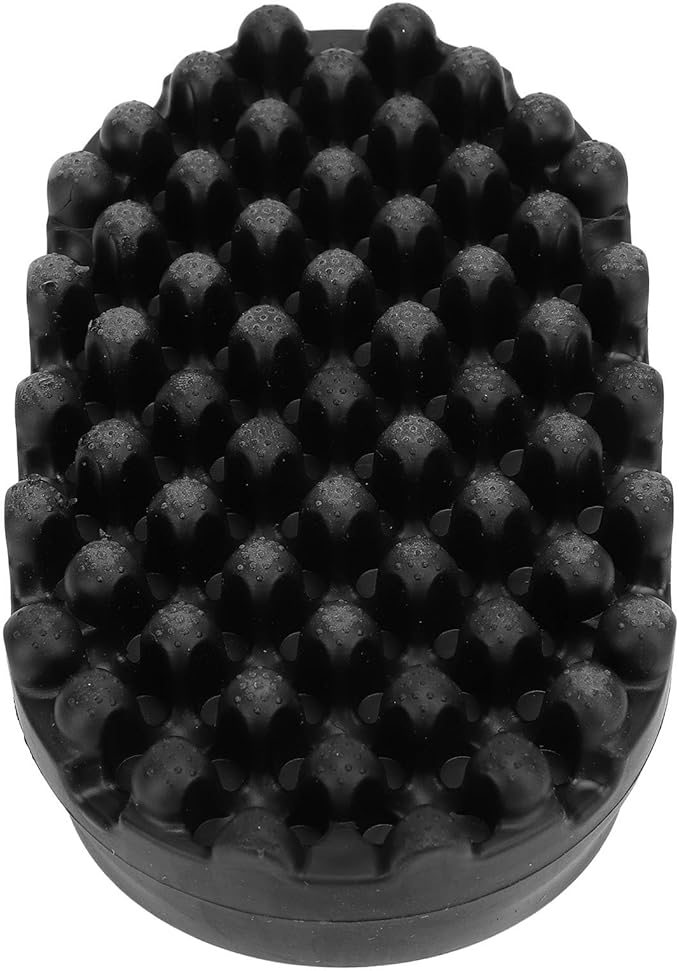 Dreadlocks Hair Brush, Rubber Curl Comb for Styling Afro Curls and Twisting Dreads, Washable, Reusable, Ergonomic Design, Home Use, Salon Tool