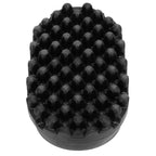 Hair Sponge, Rubber Curling Hair Brush Convenient to Use Afro Hair Sponge Barber Brush Washable Brush Ergonomic Hair Brush Sponge for Afro, Coils, Dreadlocks