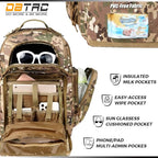 Diaper Bag Backpack for Dad, DBTAC Large Baby Nappy Bag for Men w/Changing Mat - Image 2