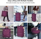 Hanke Suitcases with Wheels Expandable Foldable Luggage Bag Suitcase - Image 7