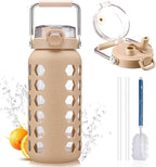 MUKOKO 64oz Glass Water Bottles by MUKOKO