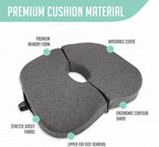 Premium Foldable Travel Tailbone Seat Cushion - Image 2