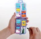 Small Pill Case Travel Pill Box Cute Pill Organizer - Image 3
