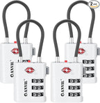 ANVIL TSA Approved Luggage Locks – High Security TSA008 Combination Travel Locks by ANVIL