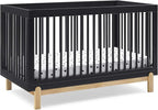 Delta Children Poppy 4-in-1 Convertible Crib, Midnight Grey/Natural by DeltaChildren