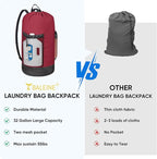 BALEINE 150L Laundry Bag Backpack, 900D Oxford Fabric Large Travel Laundry Bags - Image 5