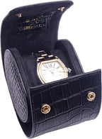 Genuine Napa Leather Watch Roll Travel Case - Image 4