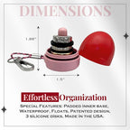 RING THING - Ring Holder Keychain, Jewelry Organizer and Storage, Portable - Image 7