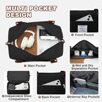 Travel Duffel Bag, Sports Tote Gym Bag, Shoulder Weekender Overnight Bag - Image 5