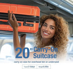 KYME Carry On Luggage 22x14x9 Airline Approved - Image 3