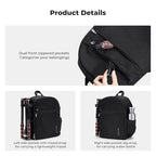 K&F CONCEPT Lightweight Camera Backpack Bag, Professional Photography Bag - Image 5