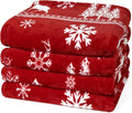 PHF Printed Fleece Blanket Twin Size, No Shed No Pilling Ultra Soft Plush Cozy by PHF