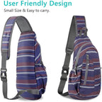 TITECOUGO Small Sling Bag, Lightweight Crossbody Backpack - Image 3