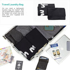 HOMEST XL Wash Me Travel Laundry Bag, Dirty Clothes Organizer, Large Enough to - Image 6