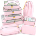 Shacke Premium 8 Packing Cubes Set by Shacke