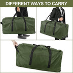 Finnhomy 120L Foldable Rolling Duffel Bag - Image 6