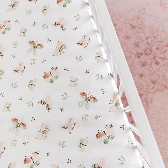 Crane Baby Crib Sheet - Image 4