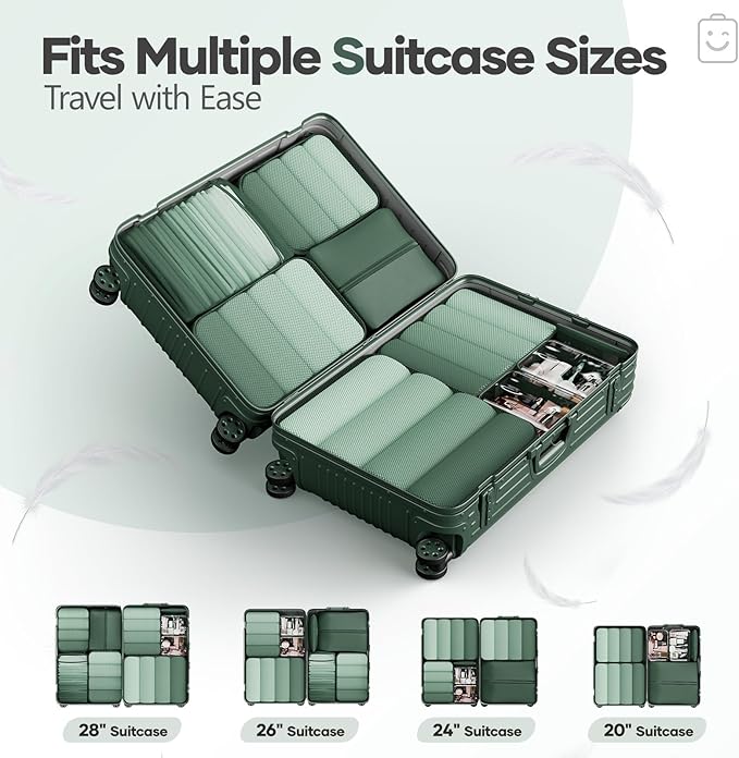 Veken 9/11 Set Compression Packing Cubes - Image 8